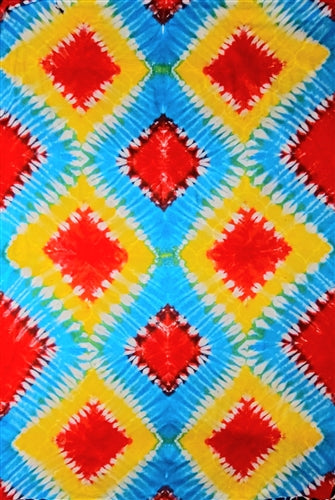 Tie Dye Sarong - Diamonds By AllSarongs