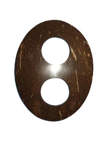 Coconut Oval Shaped Tie By AllSarongs